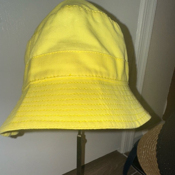 Zara Yellow Bucket Hat size small - Picture 1 of 5